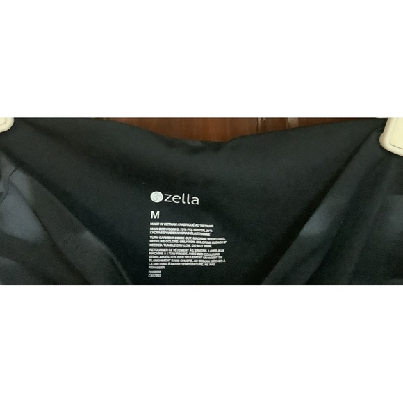 EUC Zella black and grey full length leggings medium - Picture 2 of 5